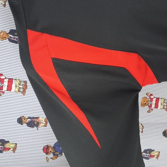 Nike Fit Georgia Bulldogs black & red trim stitched logo LG casual polo shirt - Picture 3 of 9